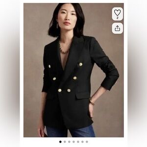 NWOT Banana republic captains blazer